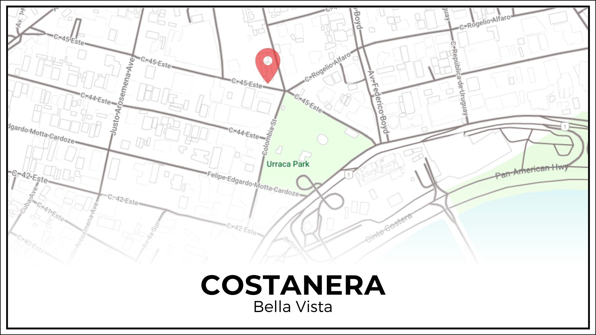 Mapa de Costanera Aqua | Jetset Life