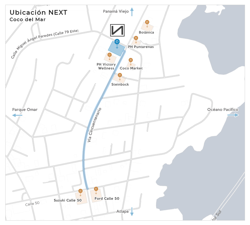 Mapa de Next