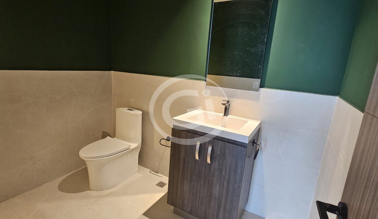 24. Baño secundario. Financial Park Costa del este