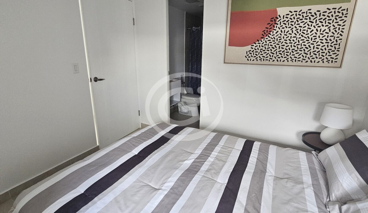 10. Recámara principal. Panamá Viejo Residences. Alquiler