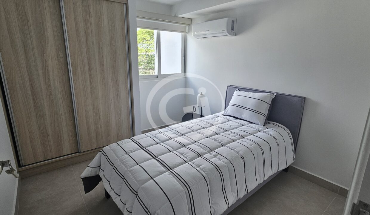 11. Recámara secundaria. Panamá Viejo Residences. Alquiler