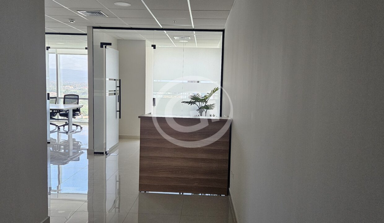 5. Entrada recepción. Financial Park Costa del este