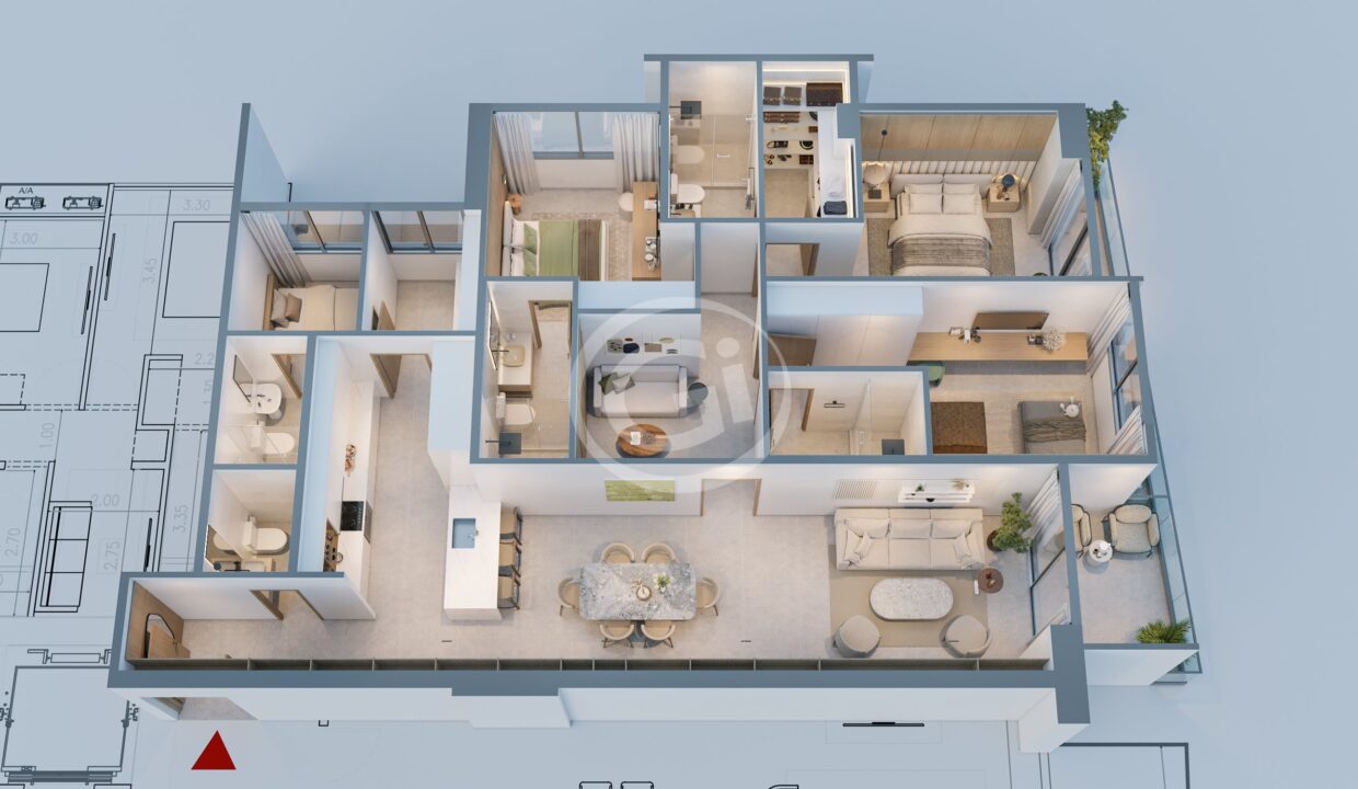 11. . Plano. Proyecto Costanera Acqua B Sur Bella Vista
