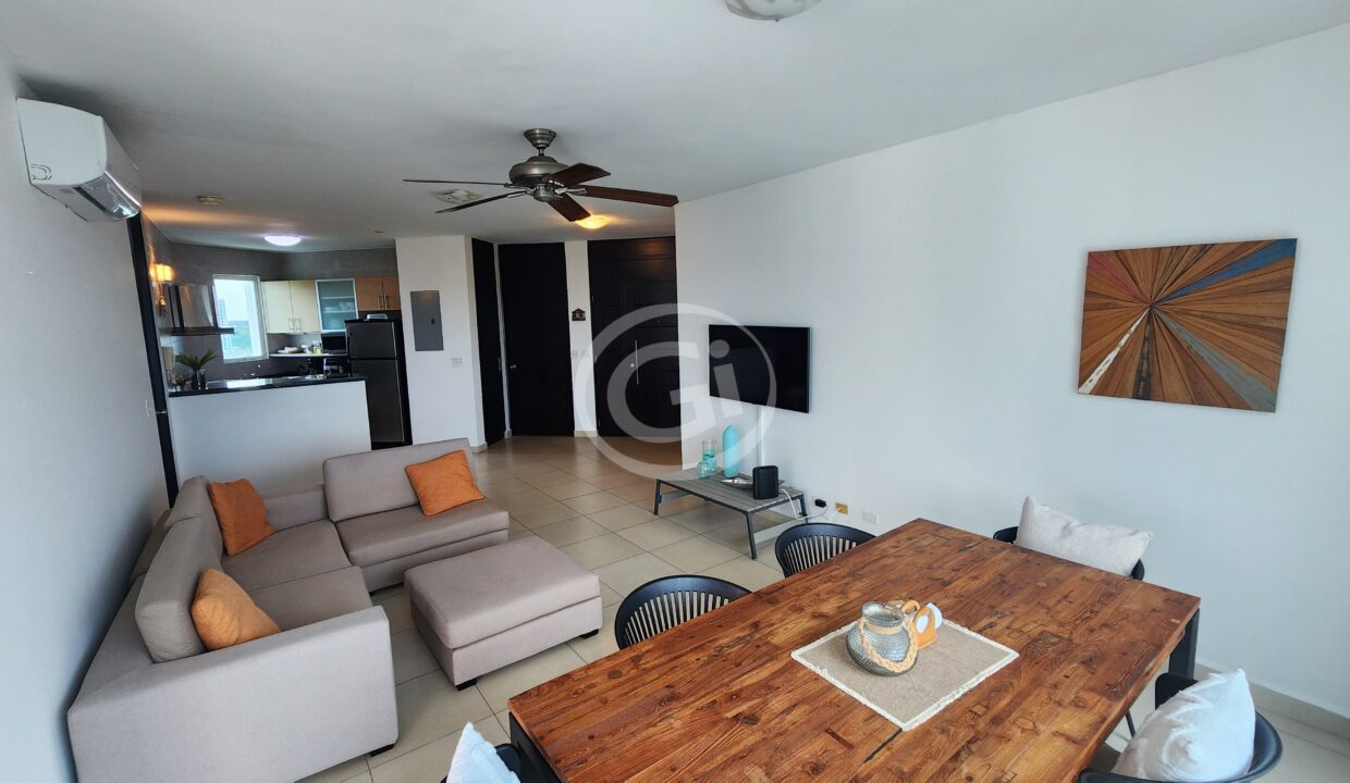 8. Sala-Comedor. Venta Apartamento Playa Blanca