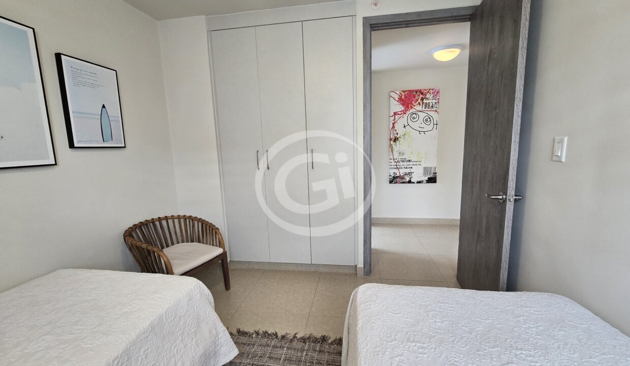 13. Torres de Versalles. Venta. Proyecto. Recámara secundaria