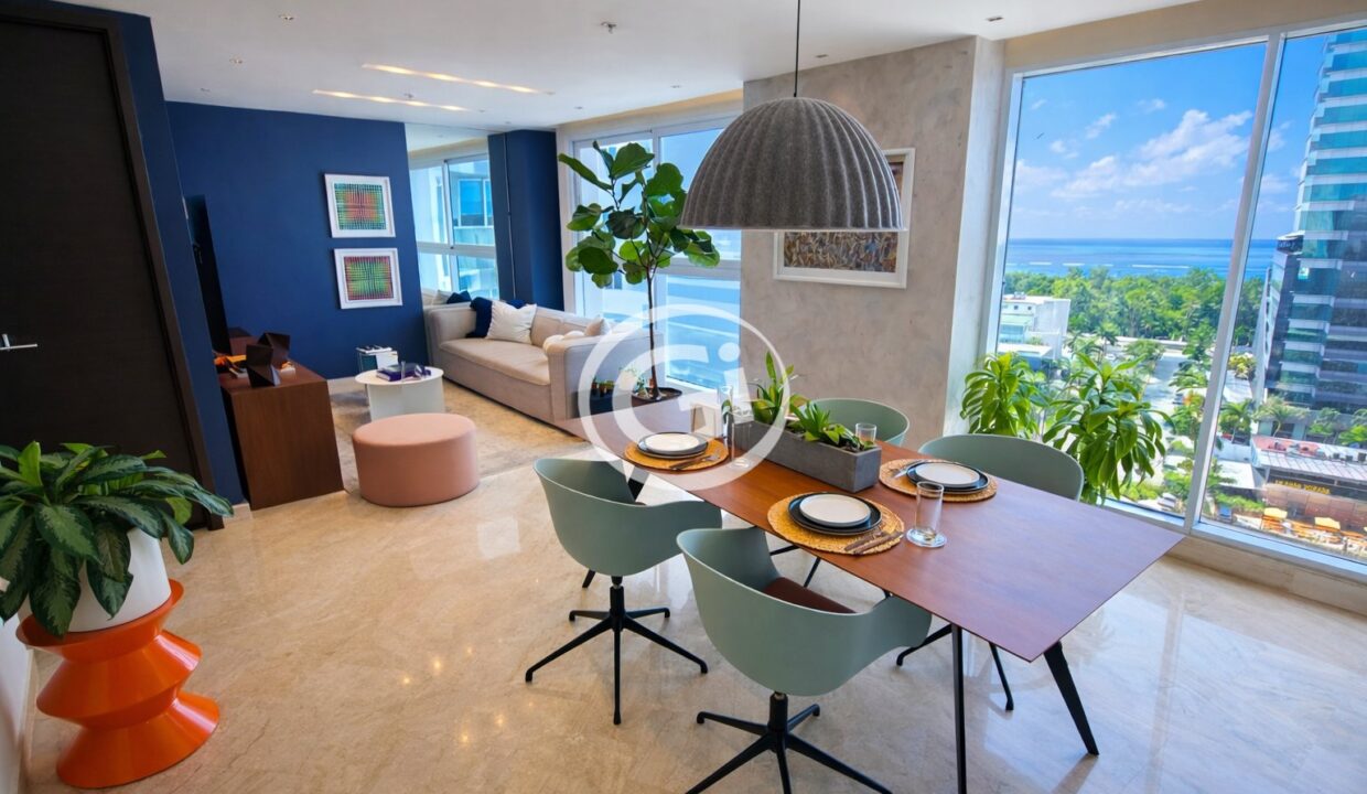 4. Sala-Comedor. Venta The Regent. Costa del Este Country Club