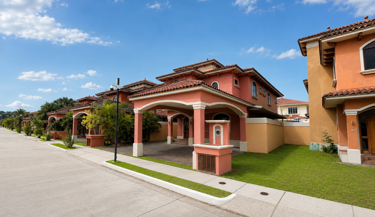 1. Fachada venta casa Costa Sur El Doral