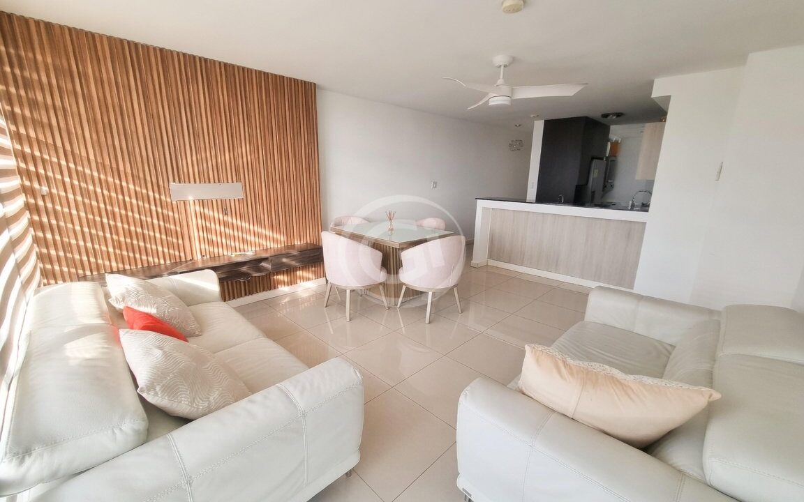 1. Sala Comedor Apartamento Alquiler Coral Plaza Tumba Muerto