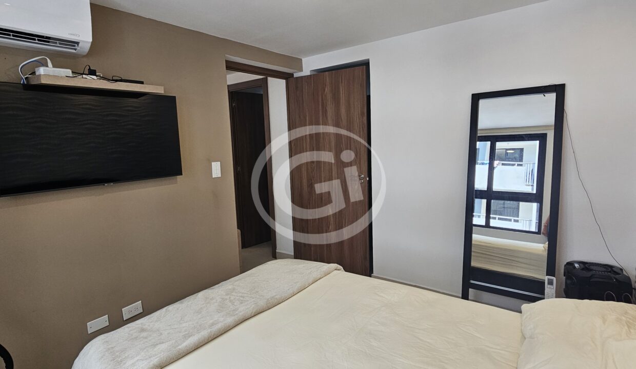 10. Recámara principal. WorldWide Plaza apartamento. Alquiler