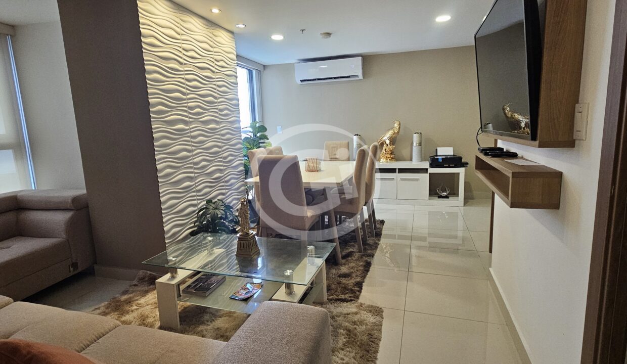 15. Sala. WorldWide Plaza apartamento. Alquiler