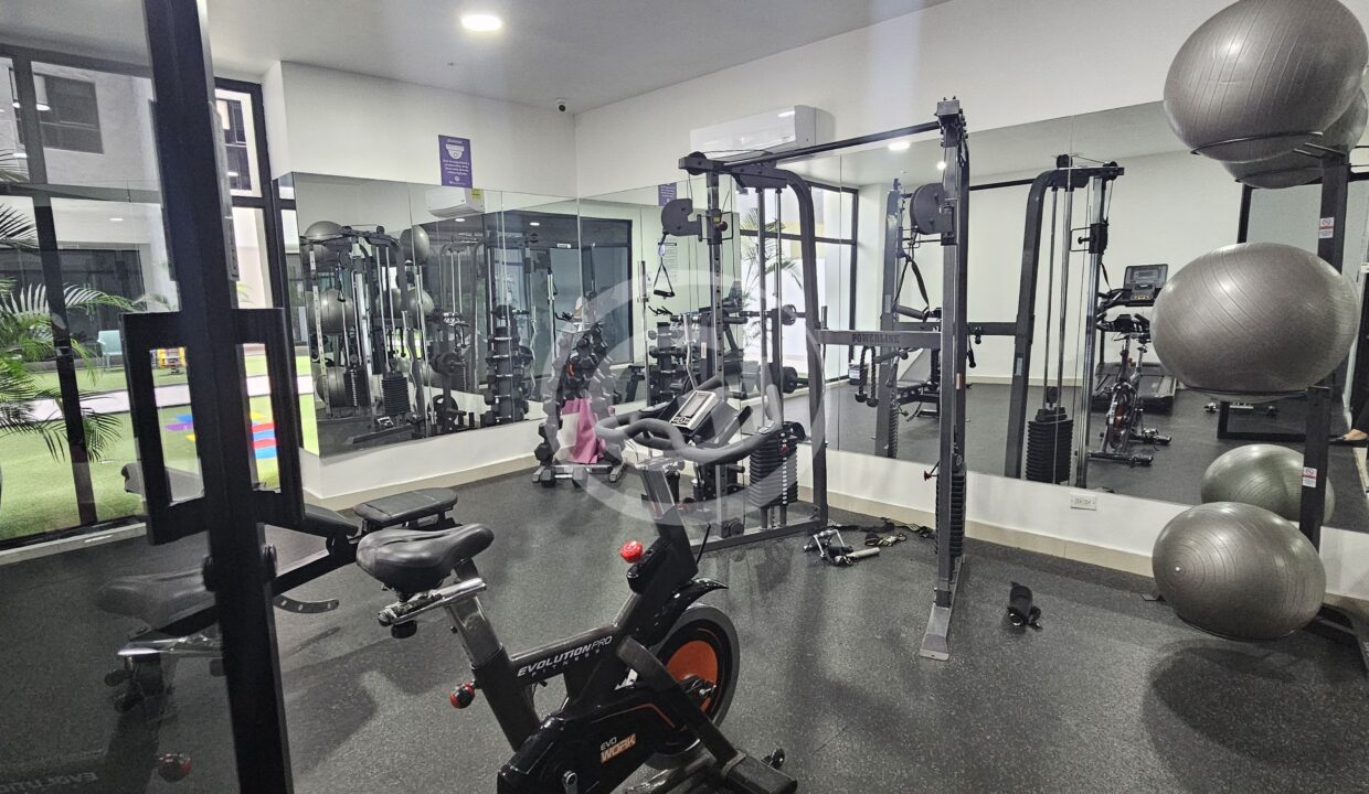 17. Gimnasio. WorldWide Plaza apartamento. Alquiler