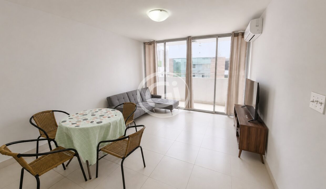 10. Sala y balcon