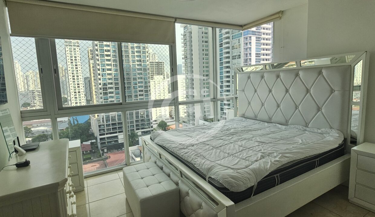 9. Habitación principal Alquiler apartamento Sky Blue. San Francisco
