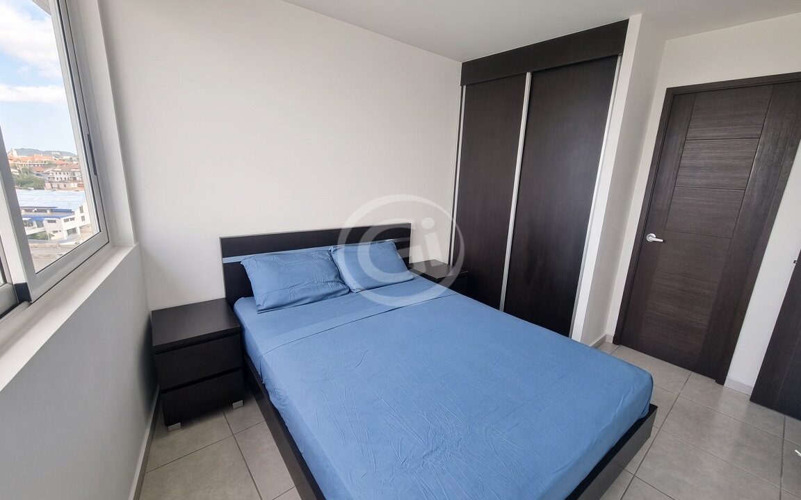 10. Habitacion Principal Apartamento Alquiler Amoblado Vista al Mar Bay View Avenida Balboa