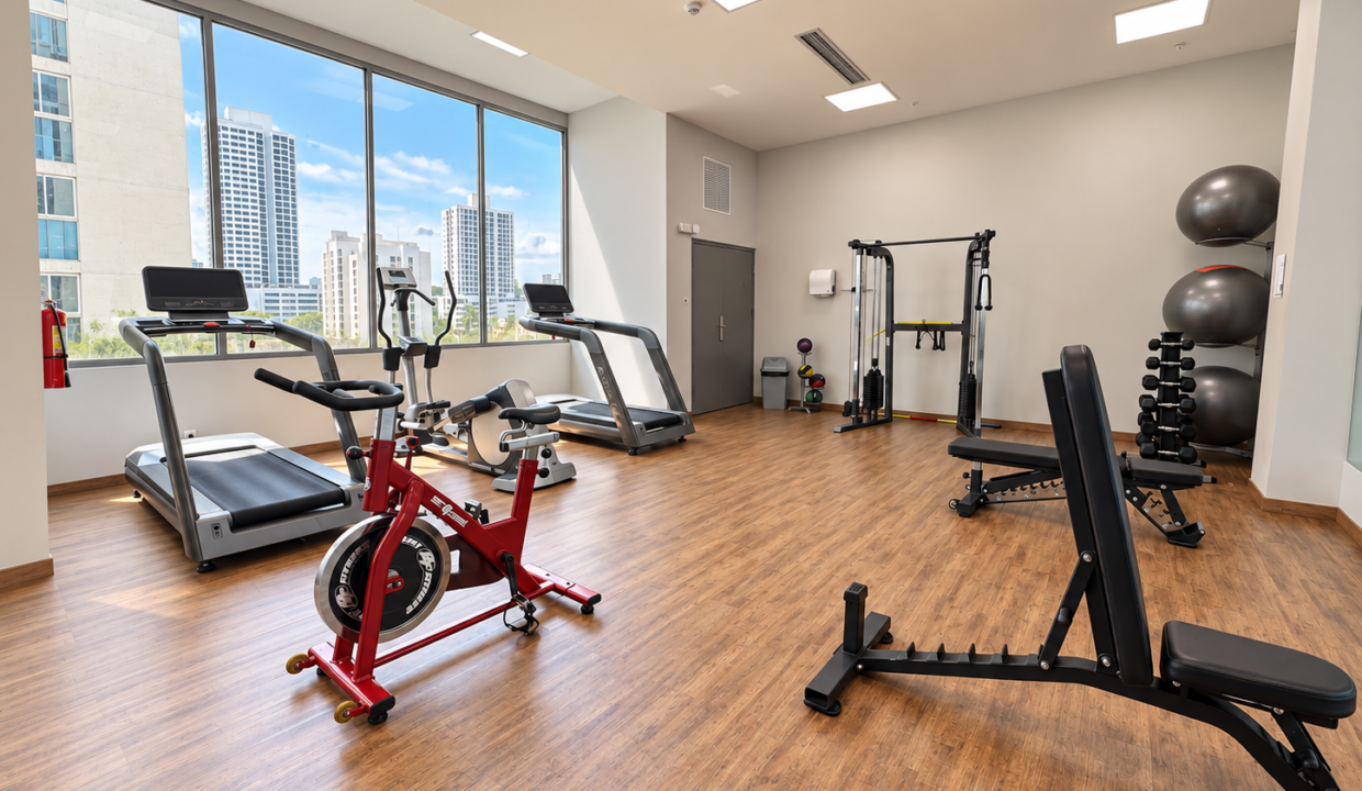 15. Gym alquiler apartamento Alai Vía España