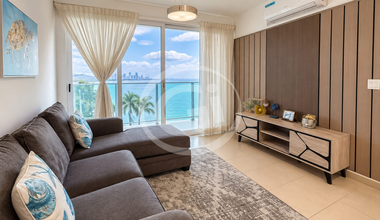 3. Sala Apartamento Oasis Punta Pacífica venta