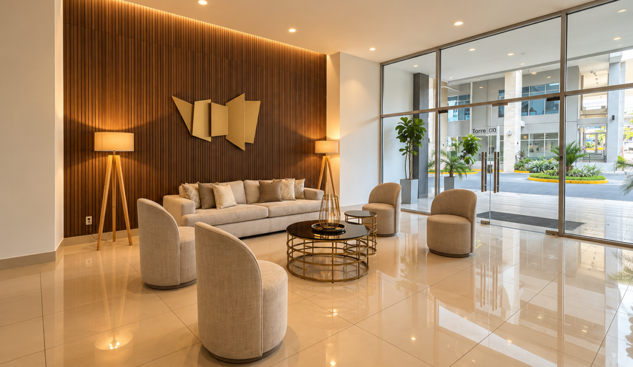 4. Lobby 2 alquiler apartamento Alai Vía España