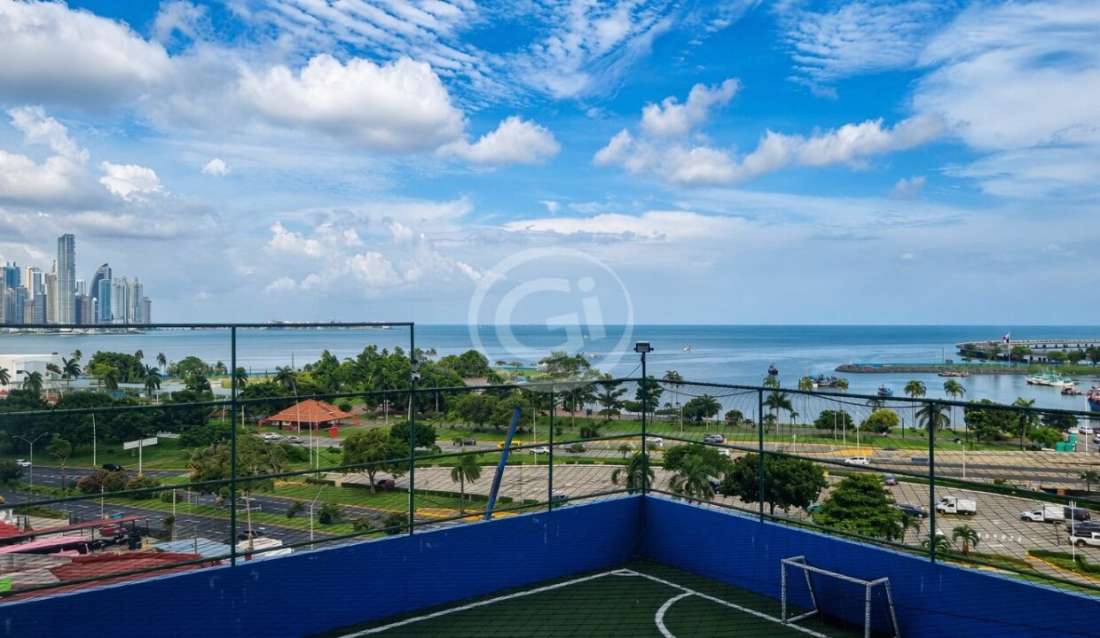 5. Vistas Sala Comedor Apartamento Alquiler Amoblado Vista al Mar Bay View Avenida Balboa