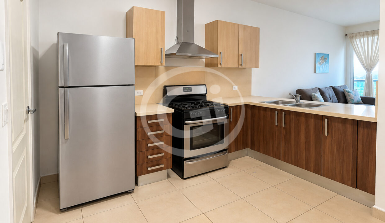 6. Cocina Apartamento Oasis Punta Pacífica venta
