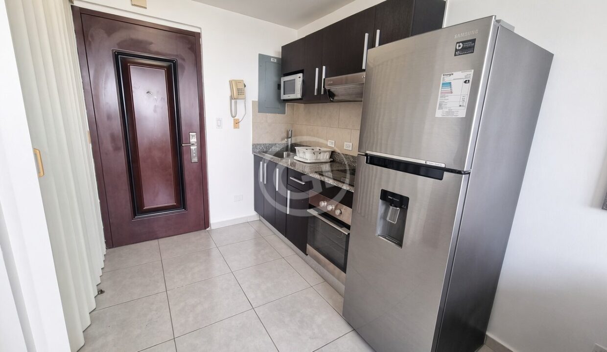 7. Cocina Apartamento Alquiler Amoblado Vista al Mar Bay View Avenida Balboa