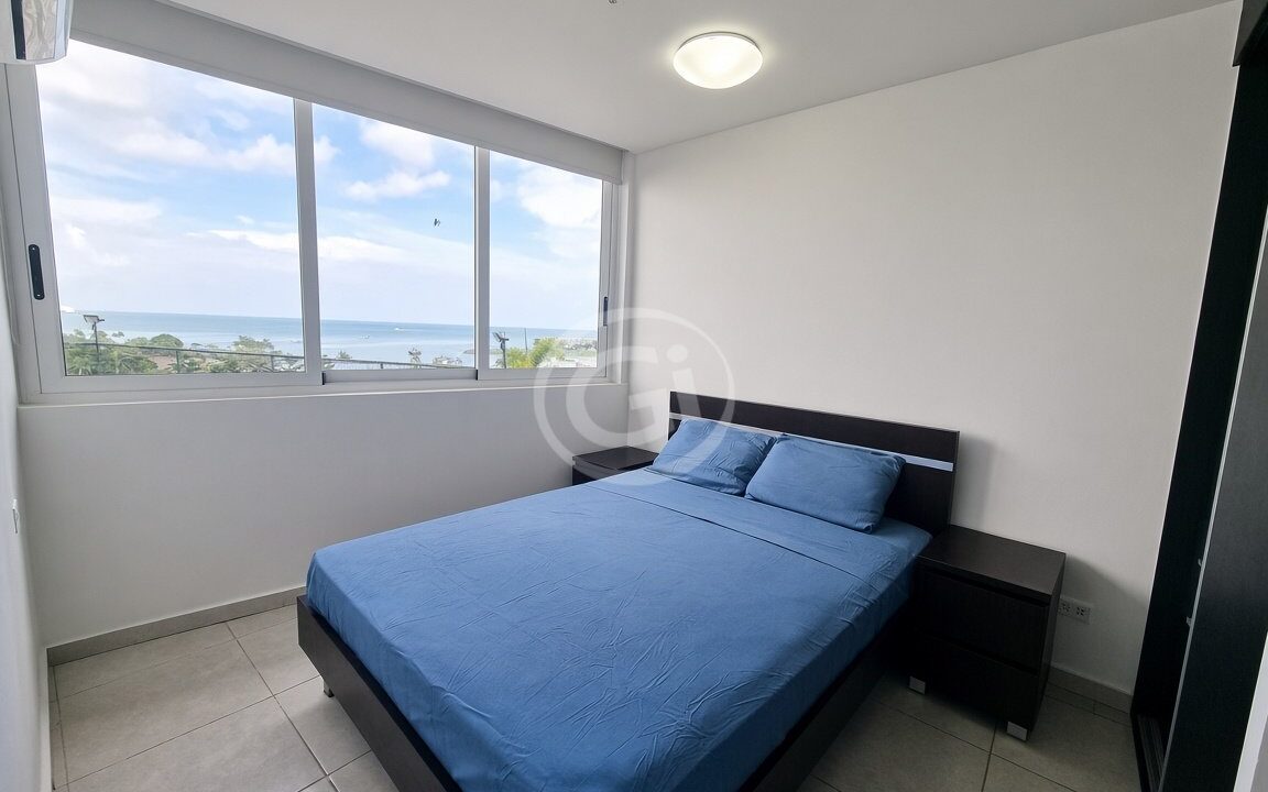 8. Habitacion Principal Apartamento Alquiler Amoblado Vista al Mar Bay View Avenida Balboa